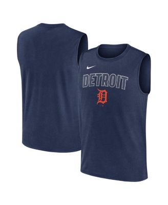 Nike - Men's Navy Detroit Tigers Knockout Performance Muscle Tank Top