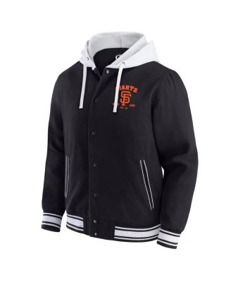 Darius Rucker Collection by Men's Black San Francisco Giants Full-Snap Hooded Jacket
