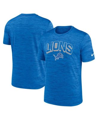 Nike - Men's Blue Detroit Lions Velocity Performance T-Shirt
