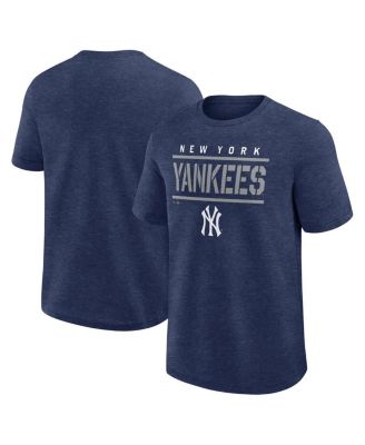 Fanatics - Men's Heather Navy New York Yankees Top Notch T-Shirt