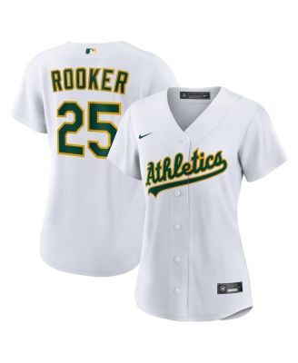 Nike - Women's Brent Rooker White Athletics Home Replica Jersey