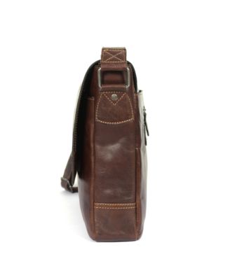 Polaris Leather Messenger Bag
