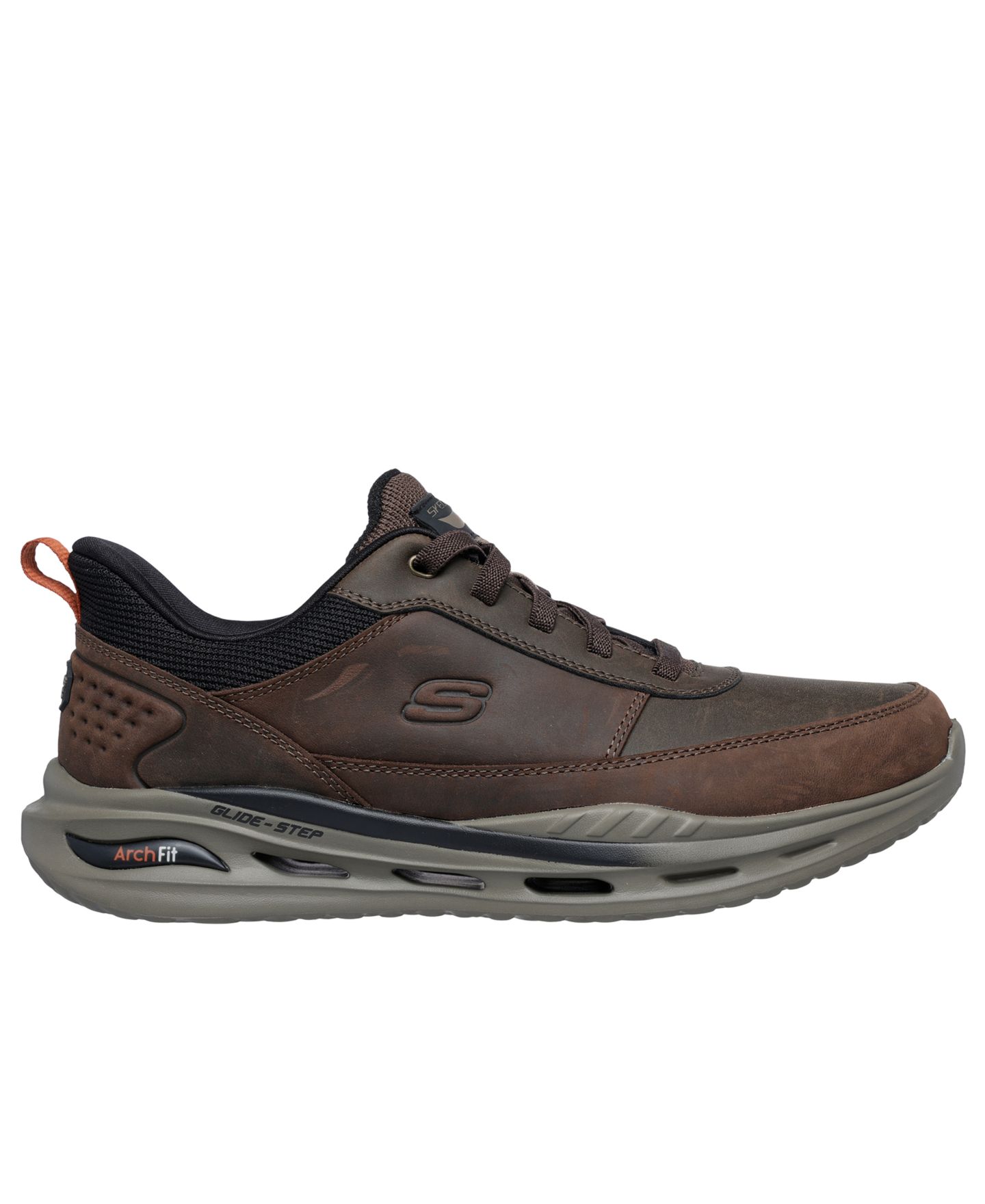 Мужские кроссовки Skechers Slip-Ins: Arch Fit Orvan Moxley Walking, цвет: Какао — фото 2