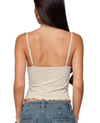 Women's Landon Drawstring Split Front Top