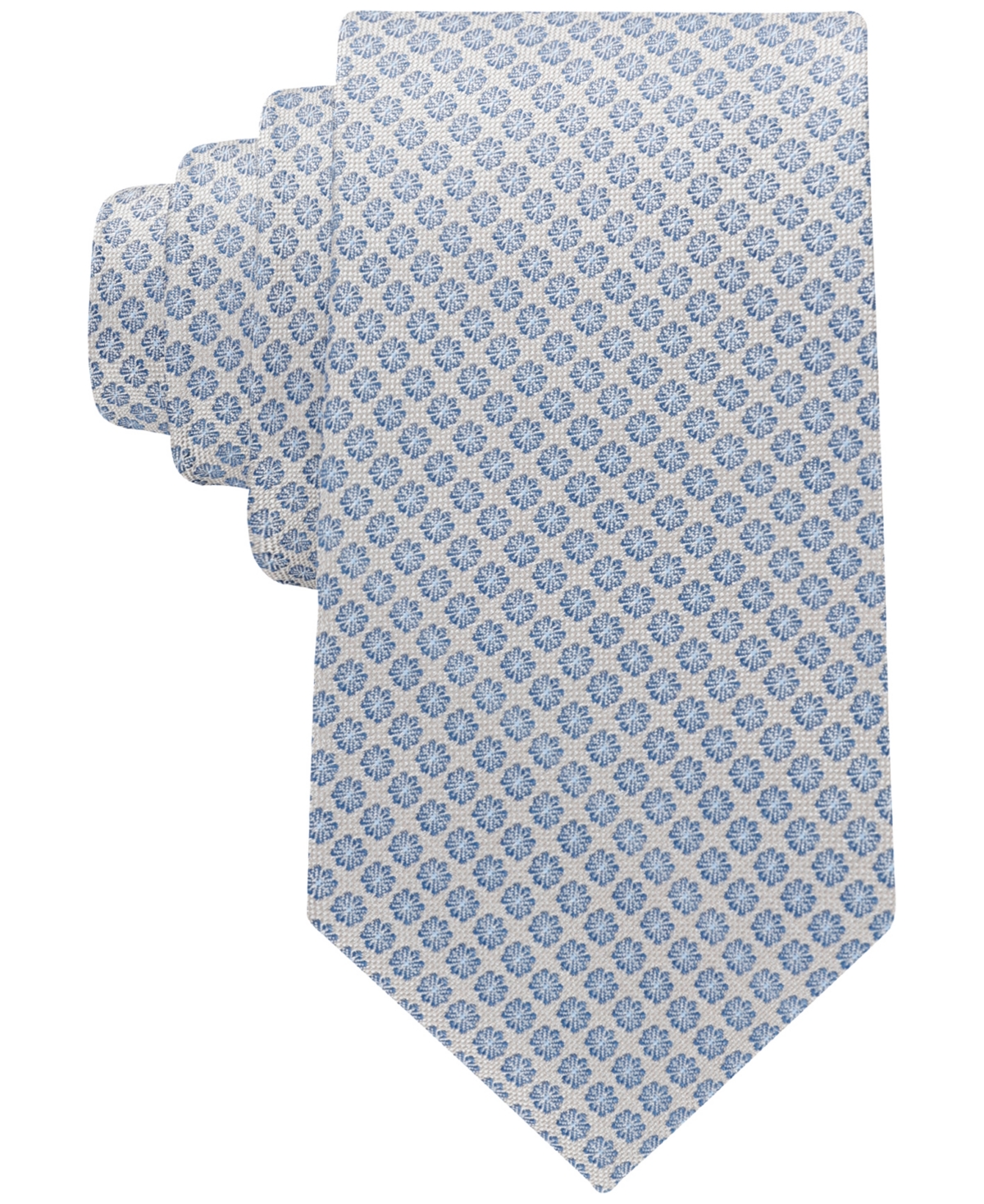 Men's Miramar Floral Medallion Tie - Navy