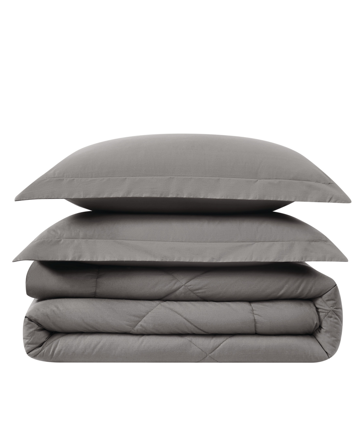 Cannon Oversized Cotton Percale 3-Pc. Comforter Set