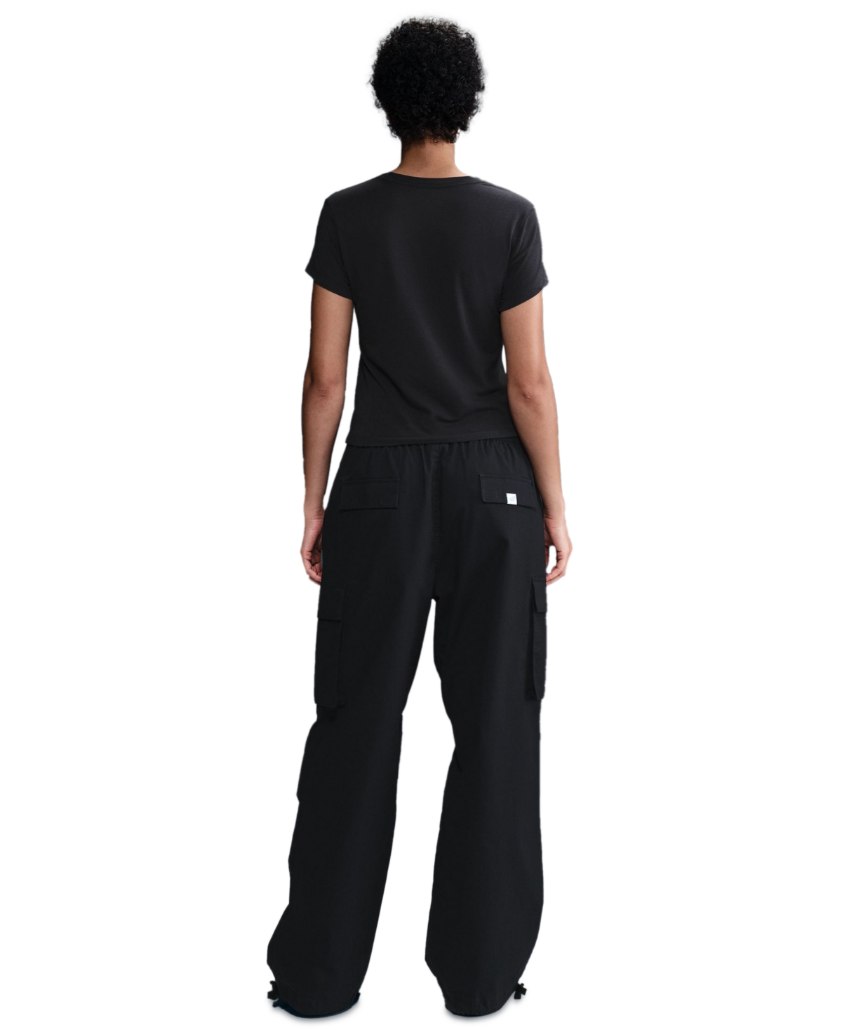 Nike Sportswear Women's Chill Knit Graphic Cropped T-shirt In Black