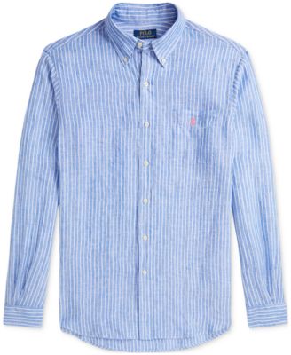 Polo Ralph Lauren - Men's Classic-Fit Striped Linen Shirt