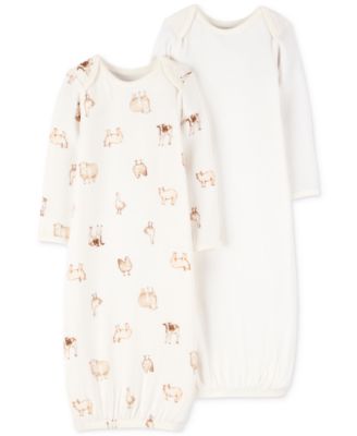 Carter's - PurelySoft Baby 2-Pc. Sleeper Gowns Set