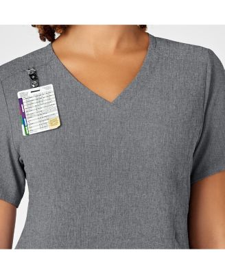 Plus Size RENEW V-Neck Scrub Top