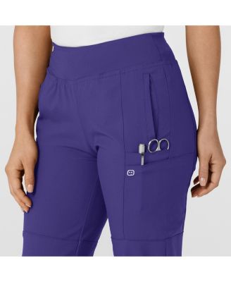 Women's W123 Comfort Waist Cargo Jogger Scrub Pant