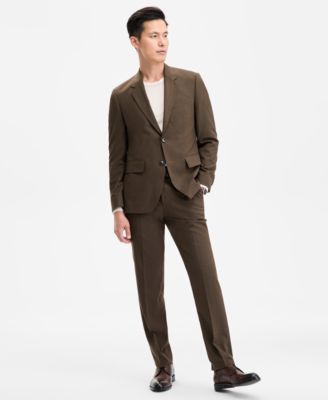 Men's Modern-Fit Solid Suit Separates