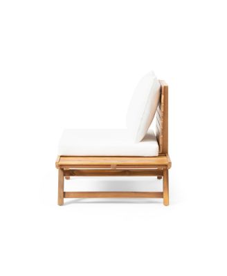 Outdoor  Acacia Wood  Club Chair