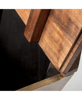 Solid Wood Accent Table – Perfect for Living Room or Nightstand Use