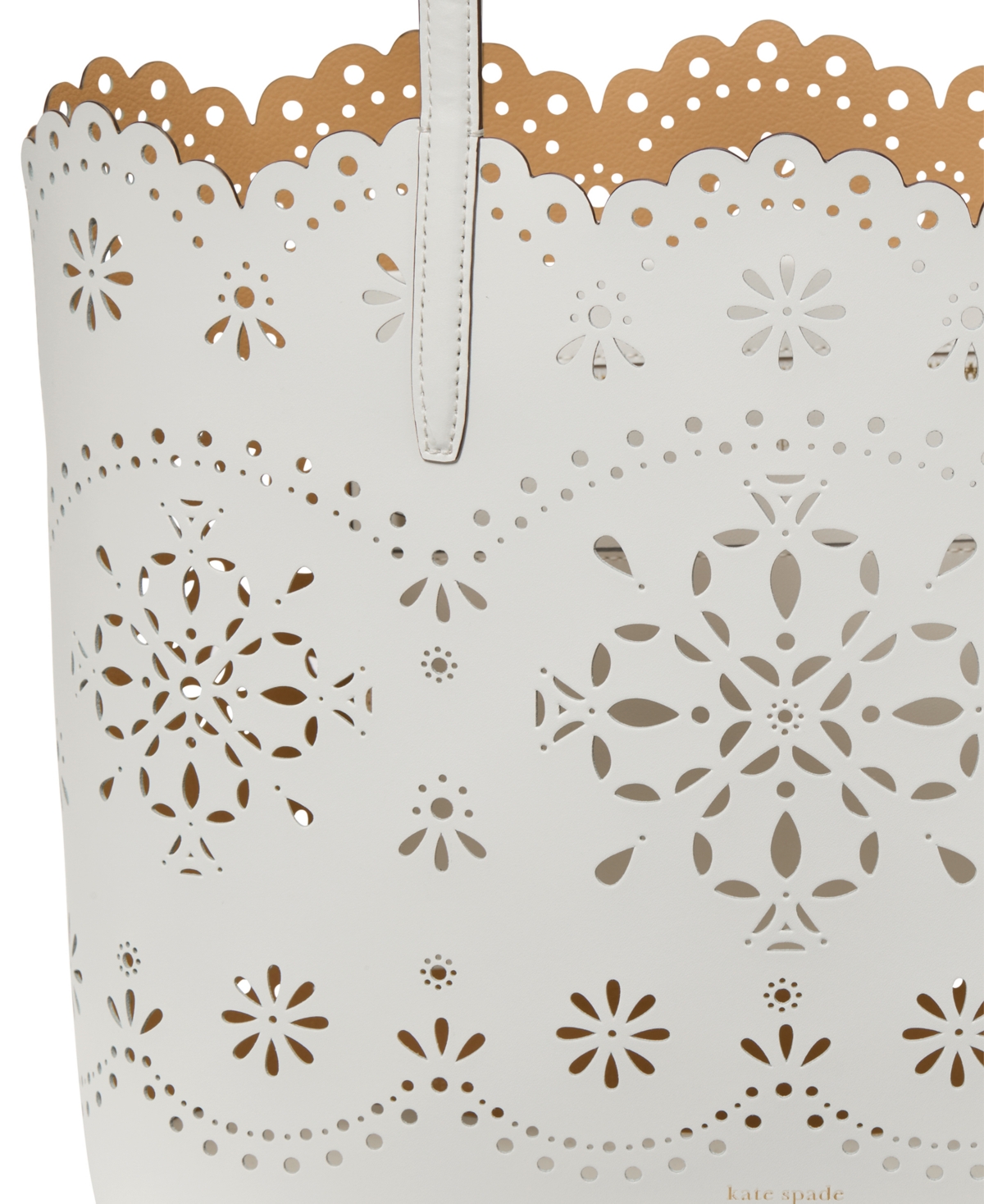 Shop Kate Spade Do It All Perforated Leather Tote Bag