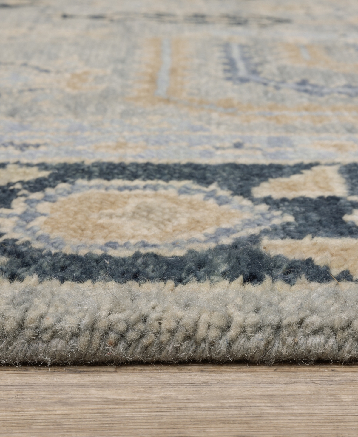 Oriental Weavers Majorca Maj04 2'6''x10' Runner Area Rug In Gray