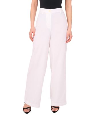 Women's Linen-Blend Wide-Leg Pants