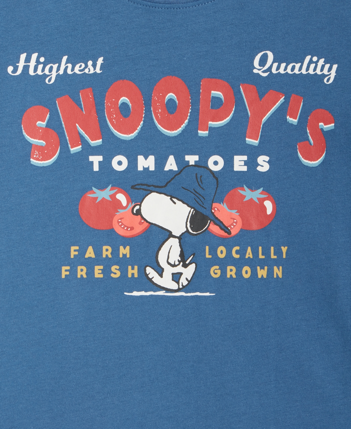 Grayson Threads Kids, The Label Girls 4-8 Peanuts Snoopy's Tomatoes Short-Sleeve T-Shirt