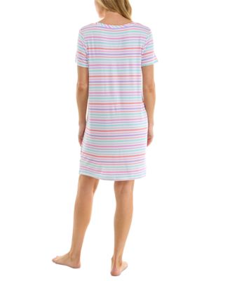 Women's Printed Short-Sleeve Sleepshirt