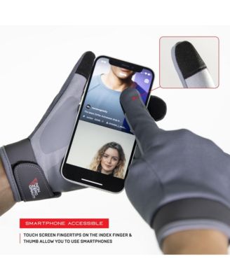 Unisex Calisthenic Anti-Slip Tech-Touch Fitness Gloves - size L