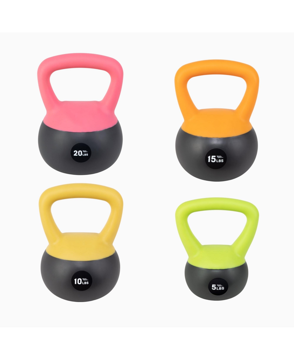 Iron Sand Soft Kettlebell - 50lbs Set - Mix