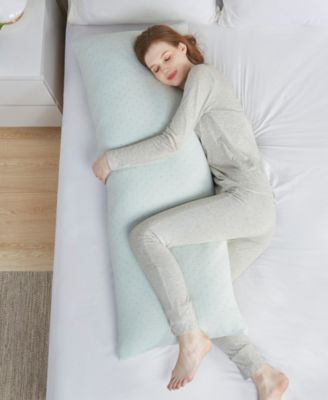 Rayon from Bamboo Shredded Memory Foam Body Pillow