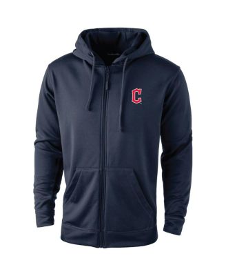 Dunbrooke - Men's Navy Cleveland Guardians Trophy Full-Zip Hoodie