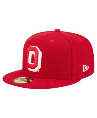 New Era - Men's Scarlet Ohio State Buckeyes Vault 59FIFTY Fitted Hat
