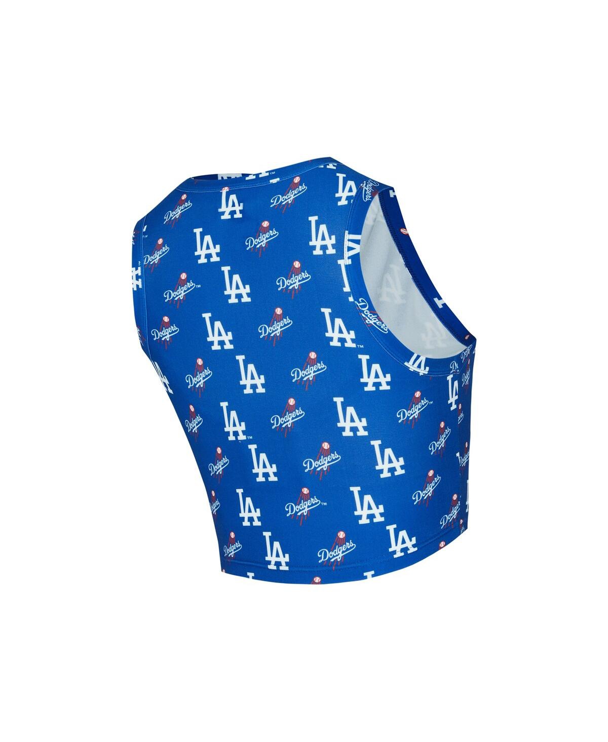 CONCEPTS SPORT WOMEN'SÂ 2-PIECE ROYAL LOS ANGELES DODGERS KNIT TANK TOP AND SKORT SET 