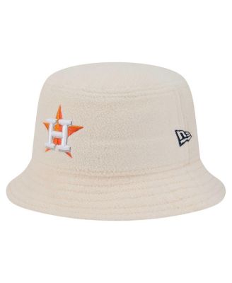 New Era - Women's White Houston Astros Chrome Cozy Bucket Hat