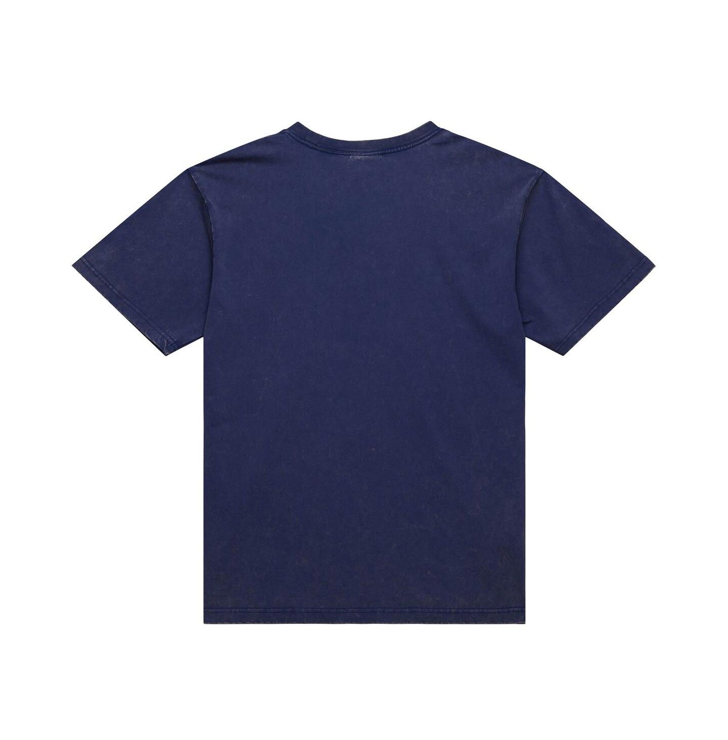 Мужская футболка Mitchell & Ness Navy Michigan Wolverines Big & Tall Fade Away Premium — фото 3