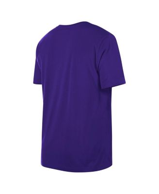 Men's Purple Los Angeles Lakers Enzyme Wash Oversized T-Shirt