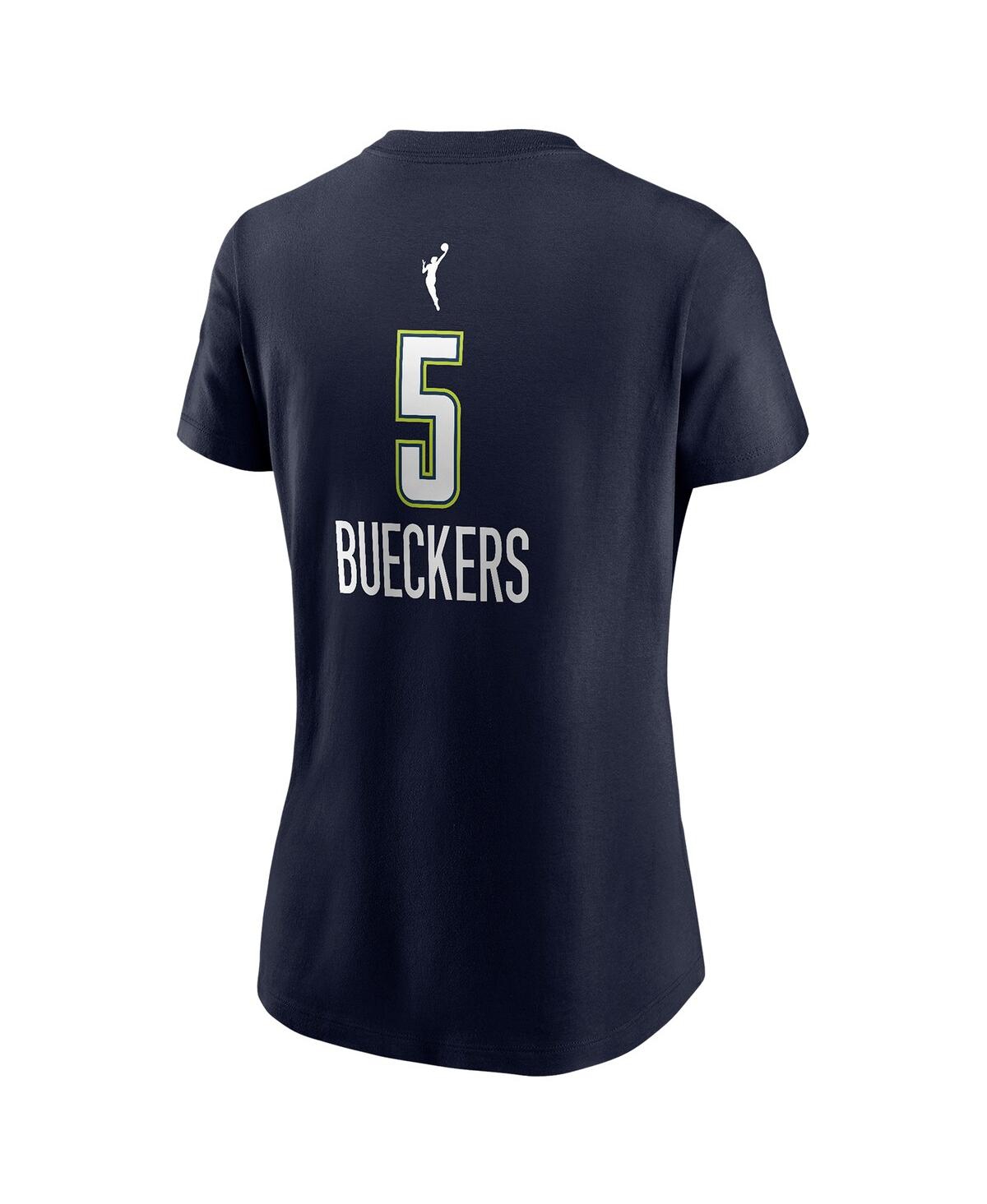 Nike Women's Paige Bueckers Navy Dallas Wings 2025 Wnba Draft Explorer Edition Name Number T-shirt