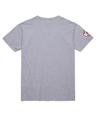 Men's David Ortiz Grey Heather Boston Red Sox Cooperstown Collection Player T-Shirt