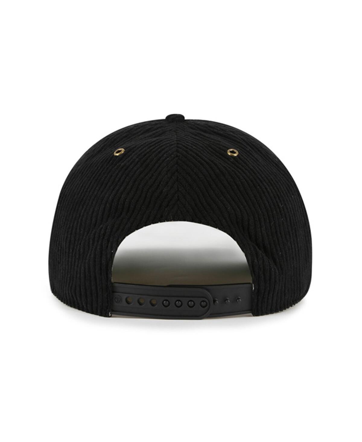 47 Brand Men's Black Pittsburgh Pirates Pitchout Rope Hitch Adjustable Hat
