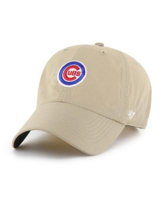 '47 Brand - Men's Khaki Chicago Cubs Performance Clean Up Adjustable Hat