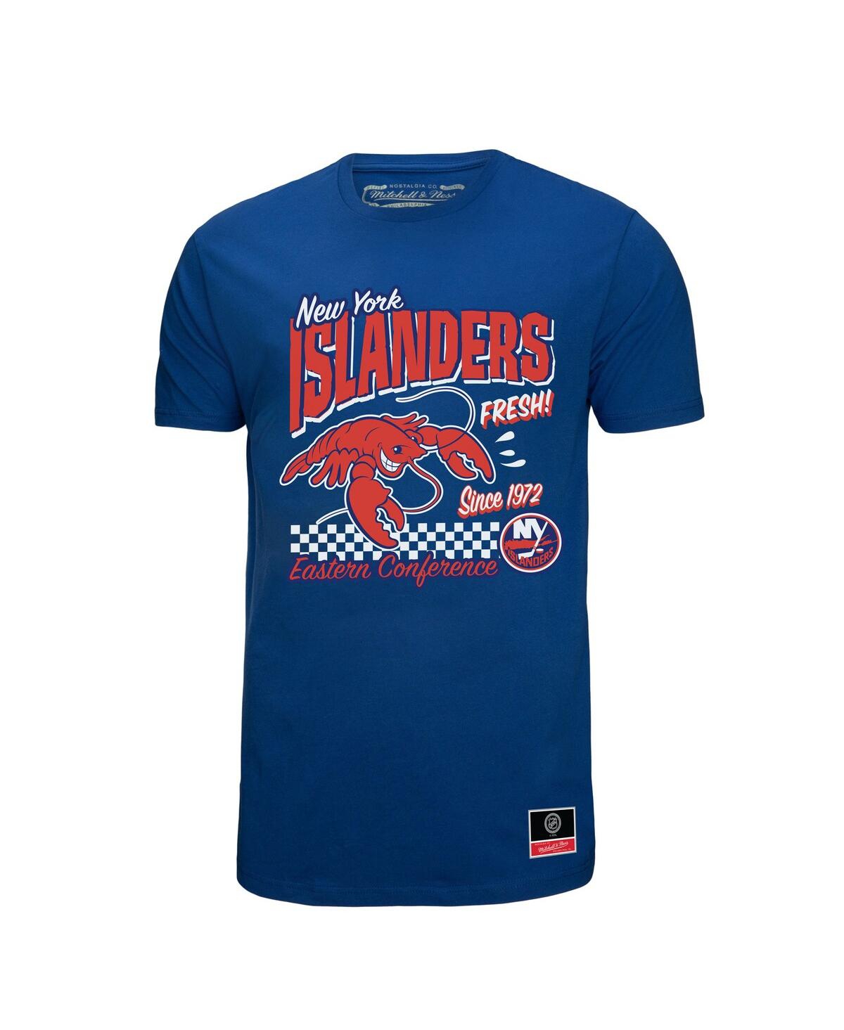 Mitchell & Ness Men's Royal New York Islanders Local Food T-shirt