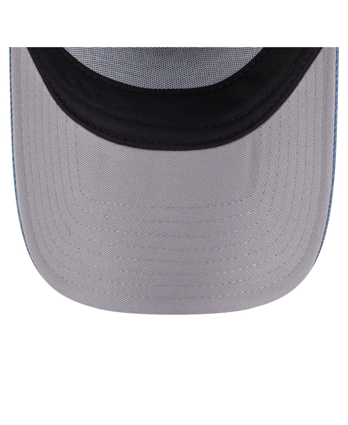Женские головные уборы New Era Denim North Carolina Tar Heels A-Frame 9FORTY Adjustable Hat — фото 5