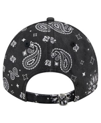 Women's Black Baltimore Ravens Paisley 9TWENTY Adjustable Hat