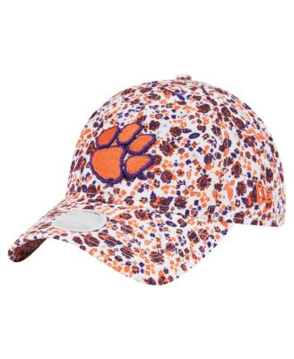 New Era - Women's White Clemson Tigers Blooming 9TWENTY Adjustable Hat