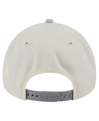 Men's Cream Los Angeles Dodgers 2024 World Series Champions Parade Takedown A-Frame 9FORTY Adjustable Hat