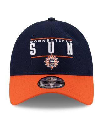 Men's and Women's Navy/Orange Connecticut Sun 2025 WNBA Draft 9TWENTY Adjustable Hat