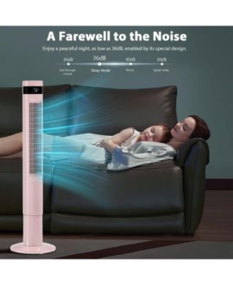 43" Oscillating Tower Fan with Remote