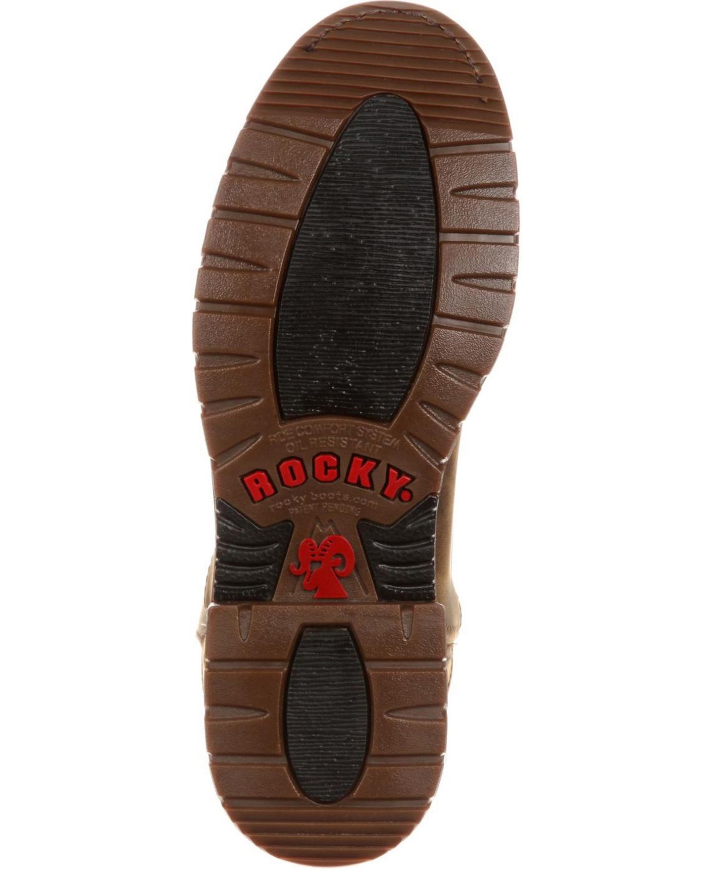 Мужские ботинки ROCKY Original Ride Roper Western Boot, цвет: Коричневый — фото 2