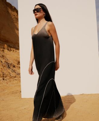 Women's Free Heaven Acid Wash Long Dress