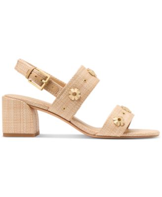 【Kate Spade】★サンダル★ Spade Flower Block Heel Sandal kate spade new york Women's Spade Flower Studded Block Heel