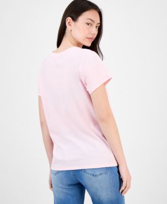 Juniors' New York Appliqu&eacute; Graphic T-Shirt