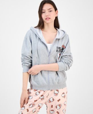 Love Tribe - Juniors' Hello Kitty Full-Zip Hoodie