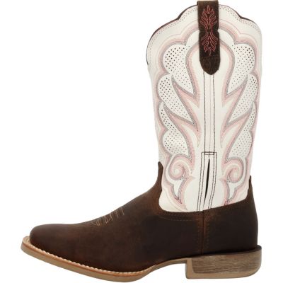 Lady Rebel Pro Women's White Ventilated Western Boot