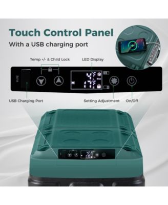 Dual Zone 12V Car Refrigerator for Vehicles Camping Travel Truck RV Boat Outdoor